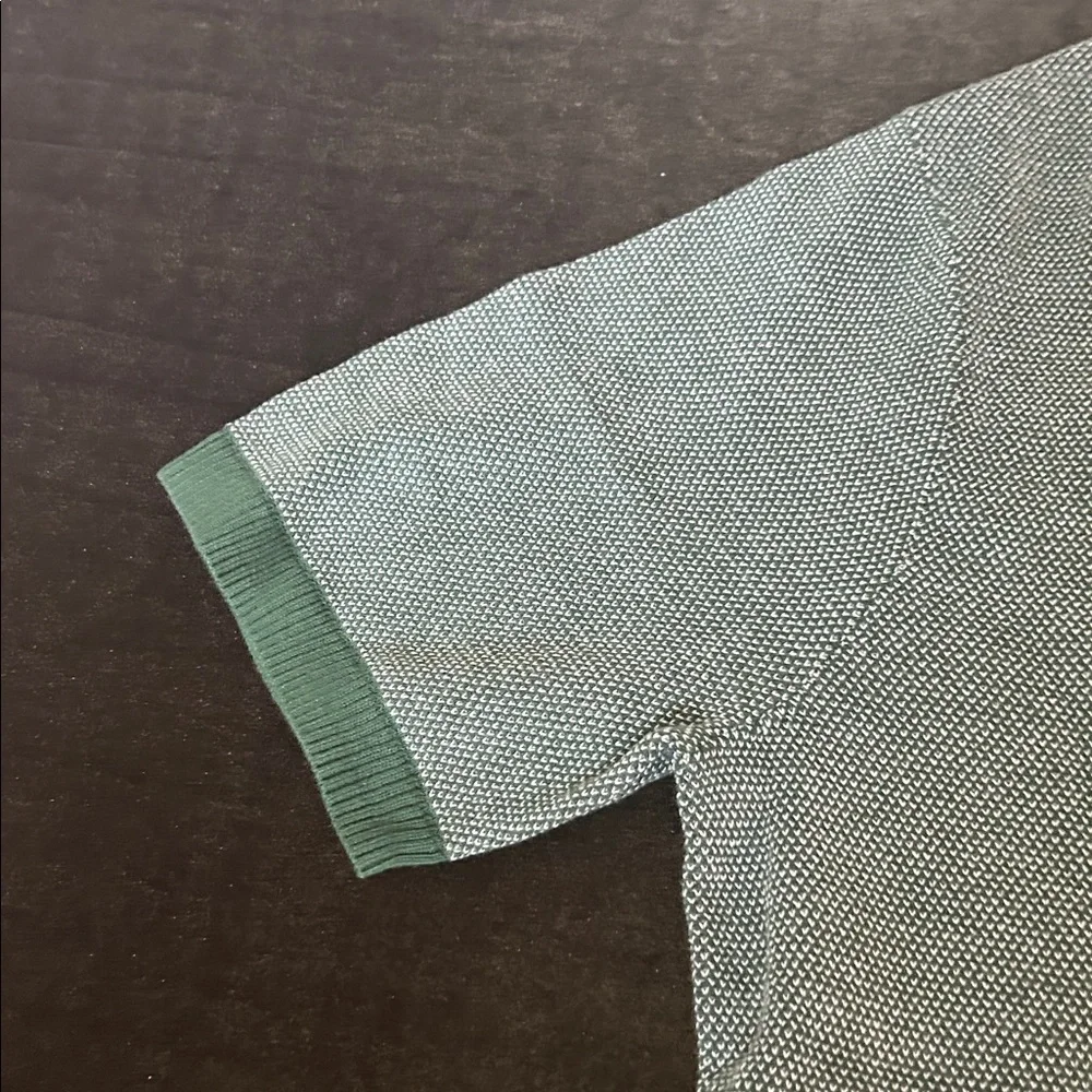 Levi's Two-Tone Green Polo Shirt